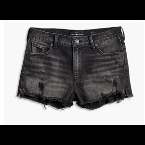 Lucky brand the high rise shortie in black